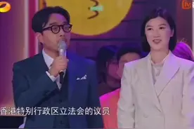 香港立法会议员容海恩湖南卫视献唱《有点甜》，网友大赞港普可爱！图片