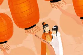 人约黄昏后——元宵节的爱情图片