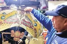 大好春光 彩鸢纷飞 城市“风筝迷”追风而行图片