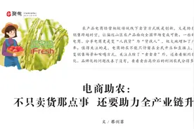 电商助农：不只卖货那点事 还要助力全产业链升级图片