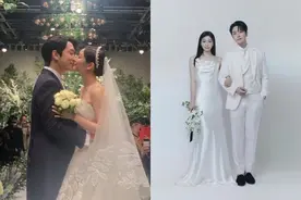 滑冰女神金妍儿婚礼超梦幻！冰山女王站台下穿搭太漂亮图片