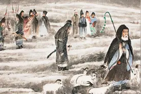 北海牧羊的苏武，因为遇到了三个贵人，终于平安返回故土图片