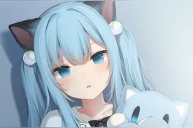 超萌可爱萝莉猫耳少女美图壁纸-画师甘城なつき图片