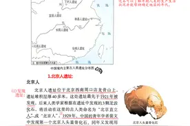 小升初暑期预习必备——七年级历史学霸笔记，这些都是考试重点！图片