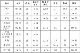 武汉市最大降雨量66.8毫米 长江汉口站超设防水位0.64米图片