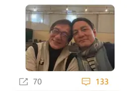 吴彦祖晒与成龙新年合照，回忆《新警察故事》，网友：今夕是何年图片