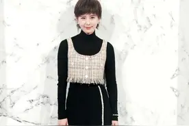 刘诗诗的短发也这么美，要命♥图片