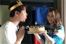谷爱凌为工作人员庆生！假意离开给其准备惊喜，捧生日蛋糕送祝福图片
