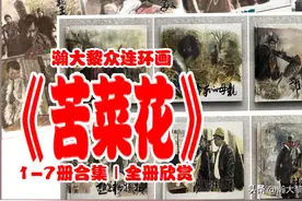 瀚大黎众｜文苑版红色经典连环画《苦菜花》1-7册合集｜全册链接图片