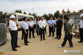 临沂临港区部分重点项目推进现场会召开图片