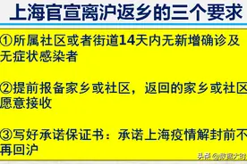 疫情之下的上海，离沪返乡不是目的，齐心协力战胜疫情才是出路图片