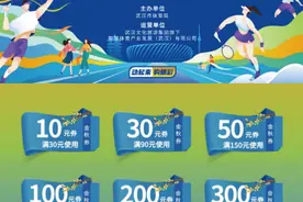 体育消费券明起10点开抢！有重大变化图片