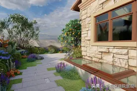 426㎡超大面积现代自然风花园设计案例图片