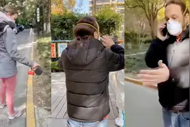 驻沪外交官疫情下出门遛狗，上海阿姨霸气训斥：你们和狗都没特权图片