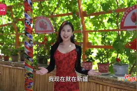 沿着河湖看新疆丨来自河北的新闻主播带你逛尉犁县“花园村”图片