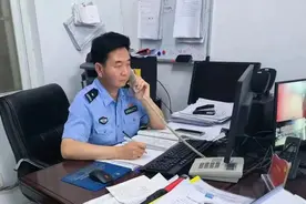 鲁山站派出所：“感谢警察同志连夜帮我找回钱包！”图片