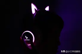 推荐！硕美科GS510发光猫耳游戏耳机：喵呜~我来吃鸡了图片