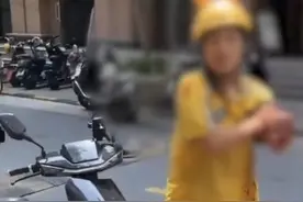 外卖骑手与商家发生口角，被商家砍伤，事情反转谁才是受伤那一方图片