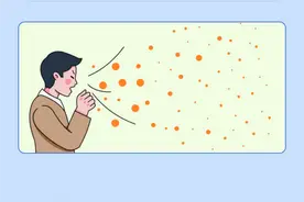 咳嗽、吐痰、打喷嚏，5点不防，传染一片图片