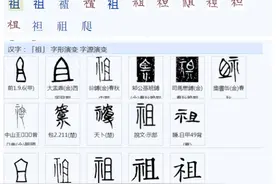 “列祖列宗”为什么会用到“列”字？祖和宗有什么区别？图片