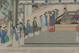 贾府败亡的最后光景，被贾母借一个谜语讲出来，境况实在太惨淡图片