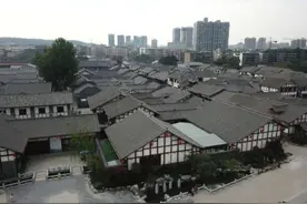 距绵阳市75公里，一座千年更迭史的古城，保留着四川最大的石头城图片
