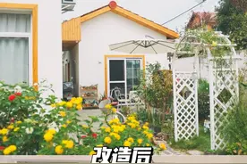 花25万，把一个80年代的农村破旧老房子，DIY改造成花园小屋图片
