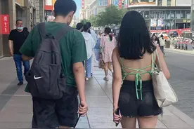 滨江道步行街街拍：天津市和平区图片