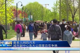 最美人间四月天 城市副中心各大公园里百花争艳图片