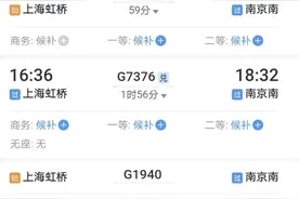 这就魔幻了，上海往返南京高铁都是什么人在坐？图片