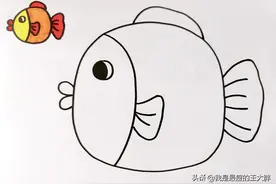 自制简笔画绘本画册，亲子涂色绘本图片