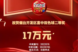 连续中！昨晚，烟台彩友又击中双色球17万元大奖！图片