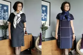 秋天穿衣别“光腿”了，看完60+大妈的黑丝搭配，才知什么是高级图片