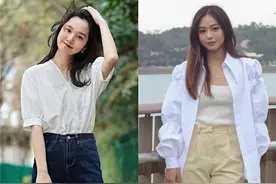 今年夏天，火了一种穿法叫：“宽松裤+平头鞋”，舒适时髦又显高图片
