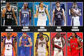 美媒列出了21世纪00年代NBA实力排名前十的大前锋，谁被高估了图片
