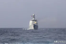 中国海军继续下饺子：052DL驱逐舰新批次快要下水，一代比一代强图片