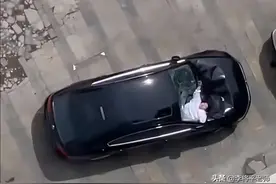 黑龙江女子15楼坠下砸中汽车，外伤仅骨折还很清醒，众筹却惹争议图片