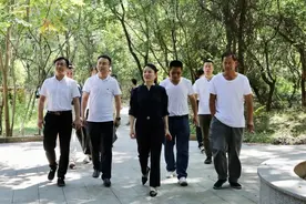 市政协副主席、影视办主任卢轶调研影视基地图片