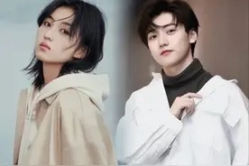 张子枫男友与她越来越像了，这就是夫妻相？突然发现俩人还挺般配图片