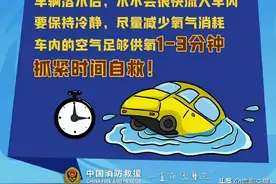 安全生产 | 车辆落水急救知识图片