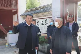 马子兴到水长乡调研指导工作图片