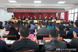 2023年商城县教育体育工作会议召开图片