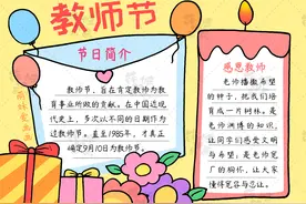 含文字内容的2022教师节手抄报合集，简单又好看，可收藏备用图片