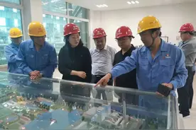 蔡玉洁调研岚县生态环境保护工作图片