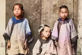 难得一见晚清真实老照片，“如花似玉”的小妾，不要被电视剧骗了图片