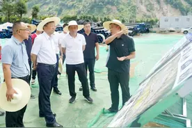 孙建军赴雅安甘孜督导调研地震灾区汛期地质灾害防治工作图片