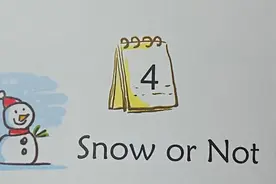 跟孩子一起读绘本《Snow or Not》,选自加拿大绘本《每天一个故事》图片