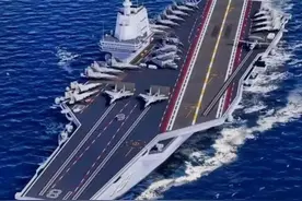向世界证明，采用直流电磁弹射！中国CV-18和美国CVN-79技术争霸图片