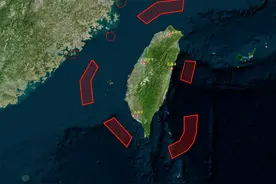 解读东部战区演习区域，四面围台岛：仗在哪儿打，兵就在哪儿练图片