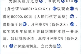 【借条、欠条、收条怎么写？模板来了】 ​图片